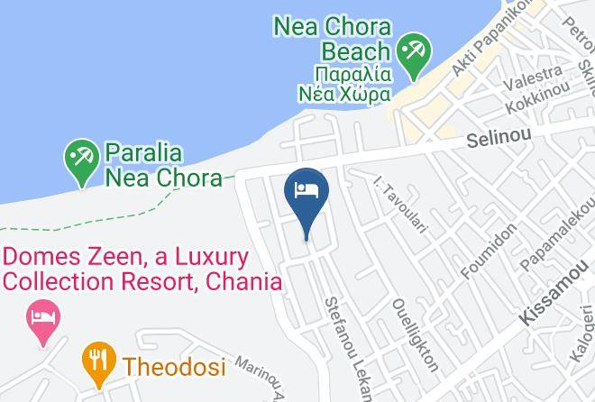 Khania - Constantinos Budget Beds Maps
