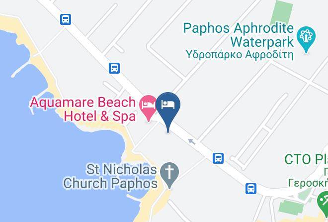 Cyprus - Constantinou Bros Asimina Suites Hotel Maps