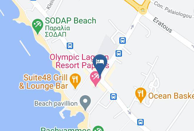 Constantinou Bros Asimina Suites Hotel Map