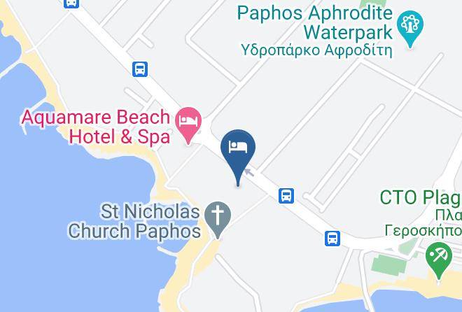 Cyprus - Constantinou Bros Pioneer Beach Hotel Maps