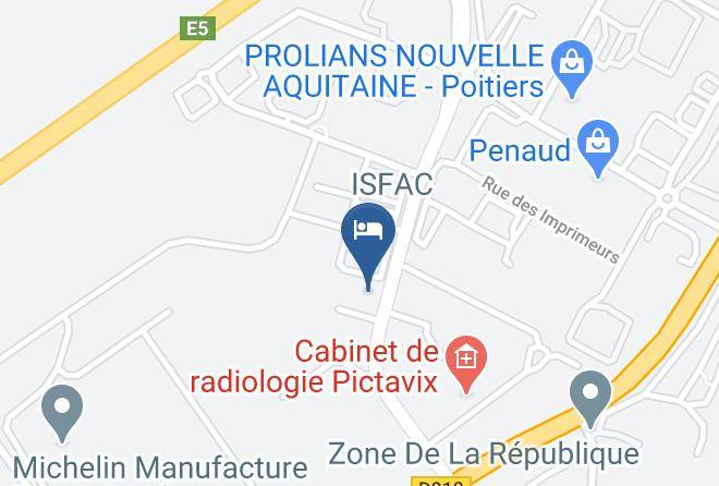 Vienne - Contact Hotel Come Inn Maps