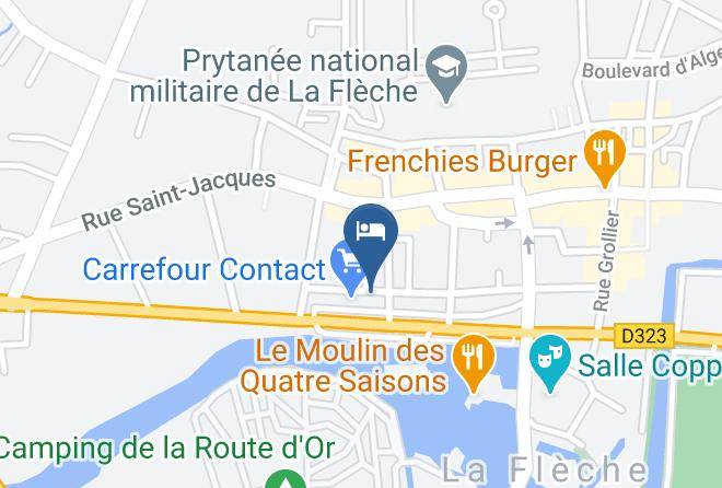 Sarthe - Contact Hotel Relais Du Loir Maps