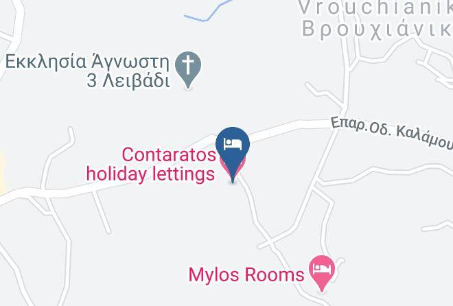 Perifereiaki Enotita Nison - Contaratos Holiday Lettings Maps