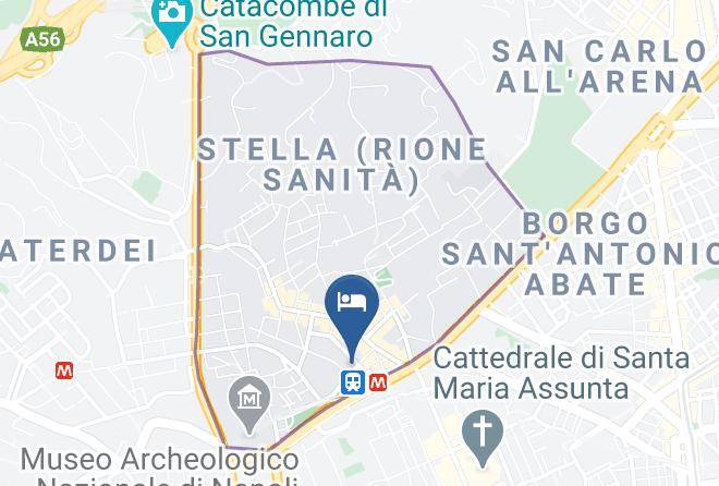 Naples - B&b Conte Cavour Maps