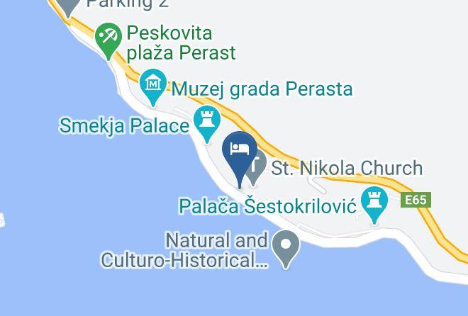 Kotor - Conte Hotel & Restaurant Maps