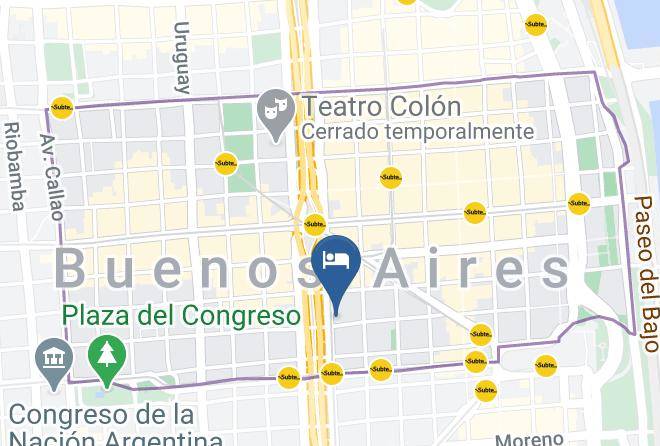 San Nicolas - Conte Hotel Maps
