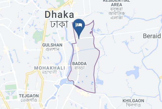 Dhaka - Contemporary Heights Hotel Maps