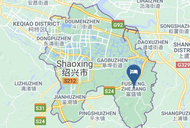 Shaoxing - Conti Toscana Castle Resort & Spa Maps