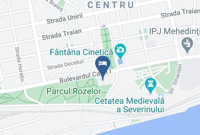 Drobeta Turnu Severin - Hotel Continental Drobeta Turnu Severin Maps