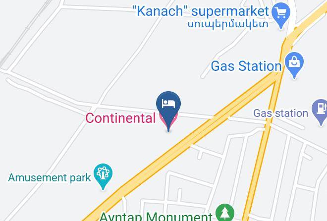 Ararat - Continental Hotel Maps