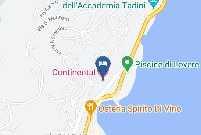 Continental Hotel Map