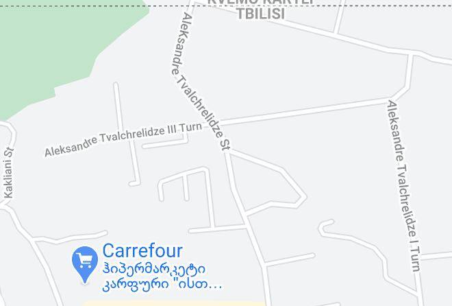 Tbilisi - Continental Hotel Maps
