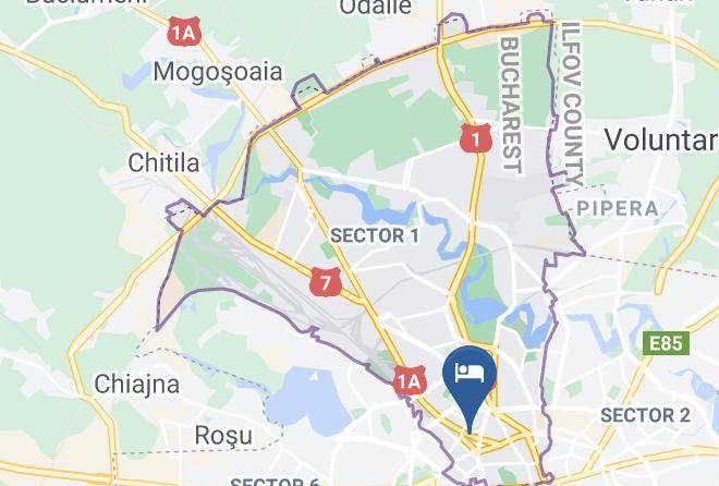 Bucharest - Continental Hotels Romania Maps
