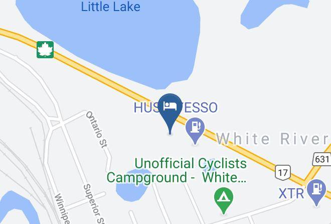 Continental Motel Map