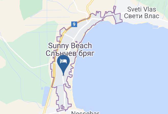 Nesebar - Continental Park Hotel Maps