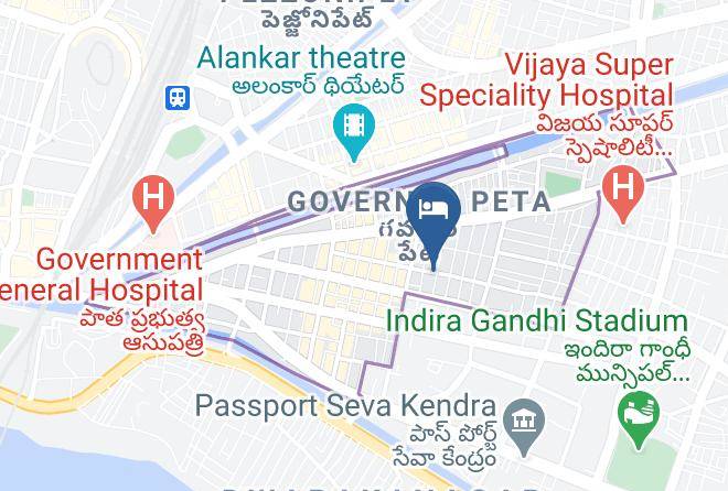 Vijayawada - Continental Park Hotel Maps