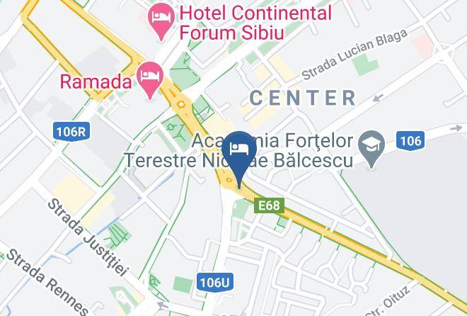 Continental Sibiu Map