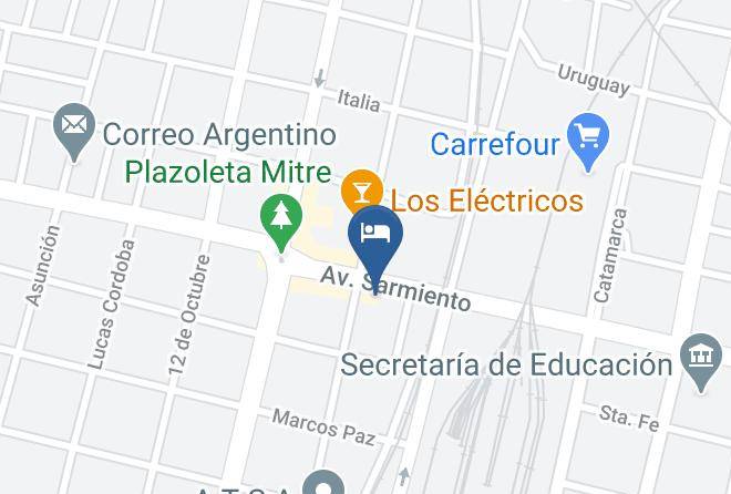 Tucuman City - Continental Maps