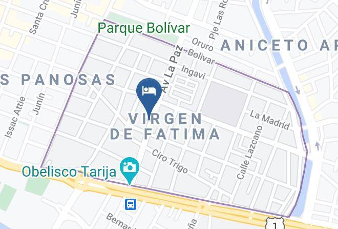 Cercado - Continente Hotel Boutique Maps