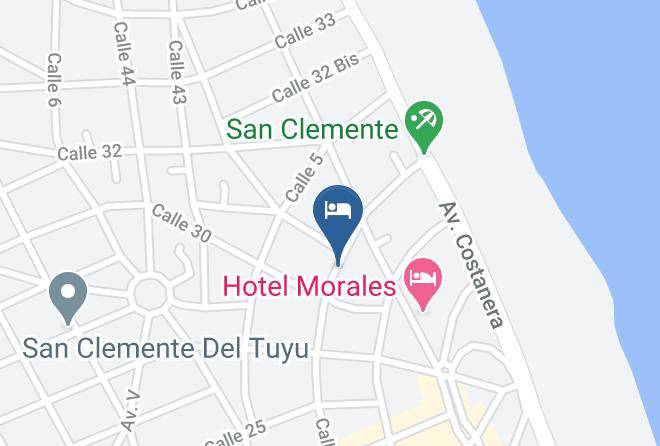 Mar Del Tuyu - Continente Park Maps