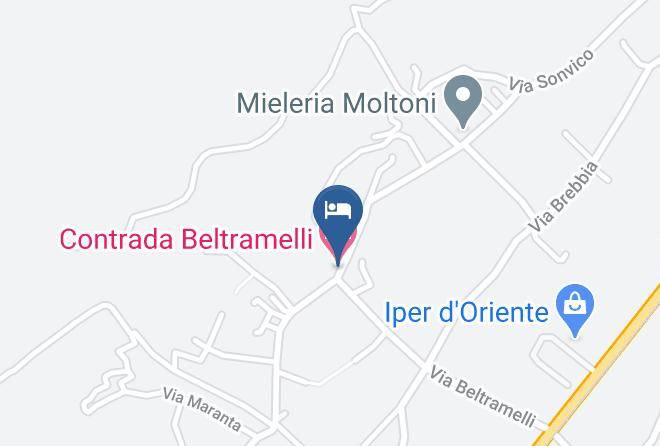 Sondrio - Contrada Beltramelli Maps