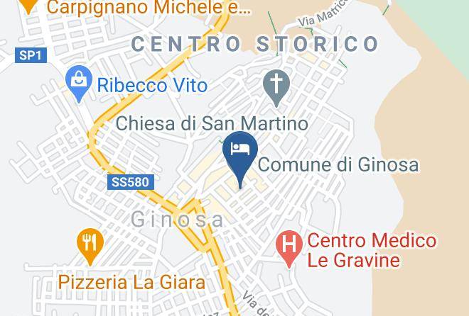 Taranto - Contrada Cappuccini Maps