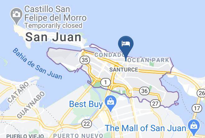 Conturce Calle Loiza Map