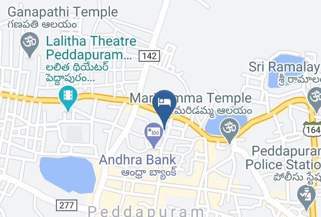 Peddapuram - Convention Hall Maps