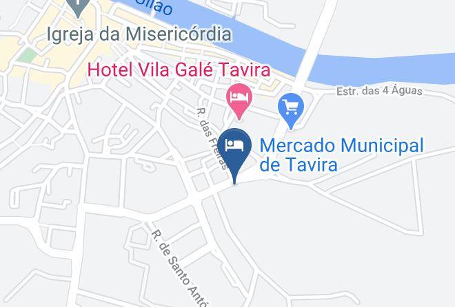 Tavira - Convento Das Bernardas Residence Maps