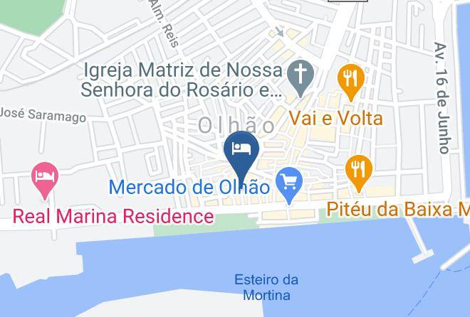 Olhao - Convento Olhao Maps