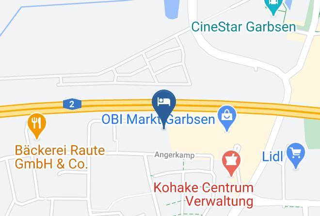 Stadt Hannover - Gastehaus Garbsen Maps