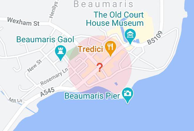 Isle Of Anglesey - Coach At The Bull Beaumaris Maps