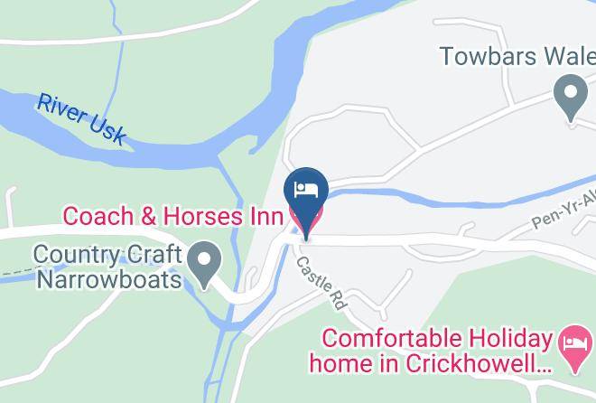Powys - Coach & Horses Inn Maps