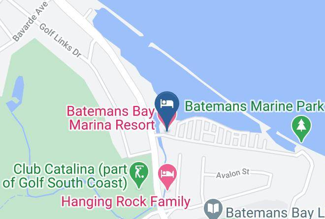 Batemans Bay Marina Resort Map