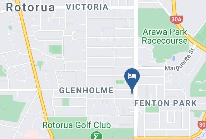 Rotorua - Coachman Motel Maps