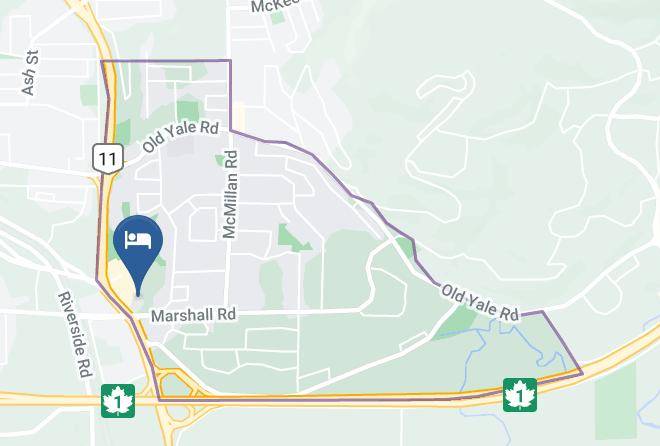 Fraser Valley - Coast Abbotsford Hotel & Suites Maps