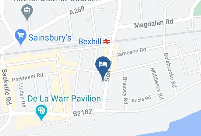 East Sussex - Coast B&b Maps
