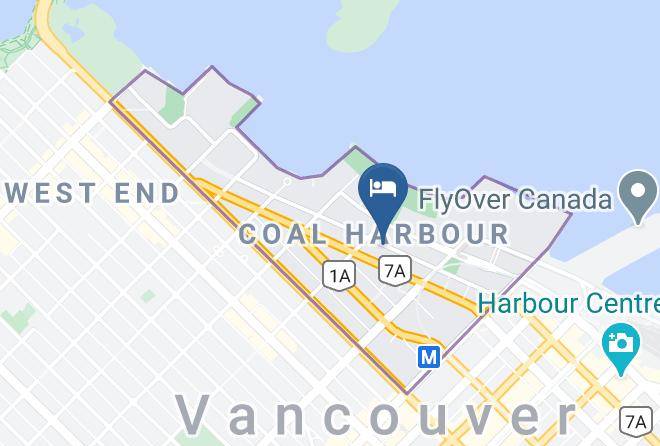Greater Vancouver - Coast Coal Harbour Vancouver Hotel By Apa Maps