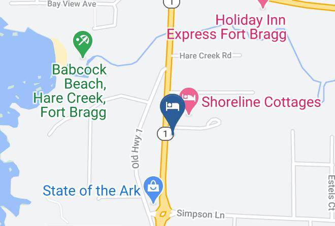 Mendocino - Coast Inn & Spa Maps