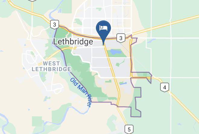 Division 2 - Coast Lethbridge Hotel & Conference Centre Maps