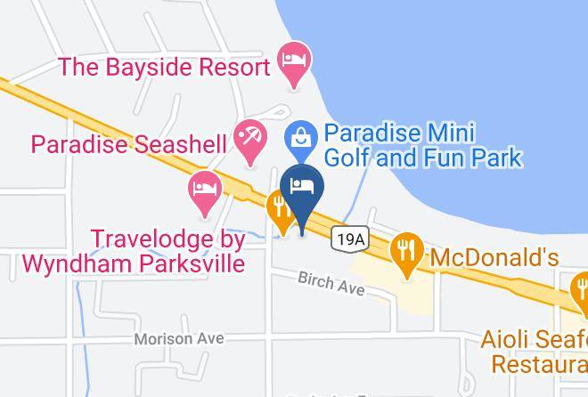 Nanaimo - Coast Parksville Hotel Maps
