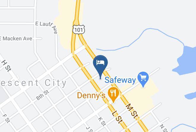 Del Norte - Coastal Inn And Suites Maps