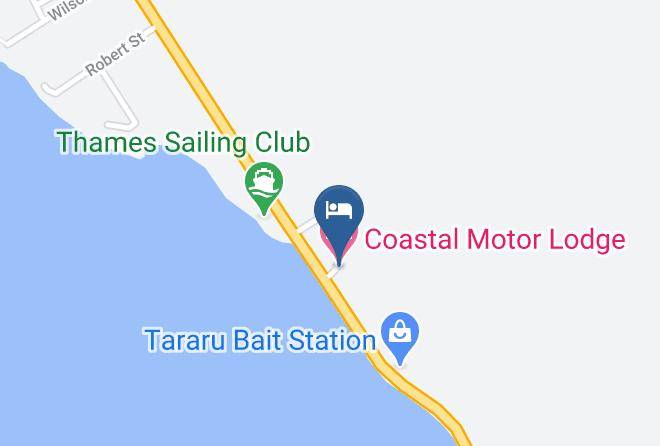 Thames Coromandel - Coastal Motor Lodge Maps
