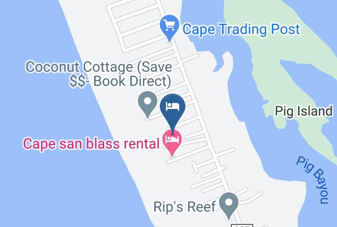 Gulf - Coastal Sunshine Vacation Home Maps