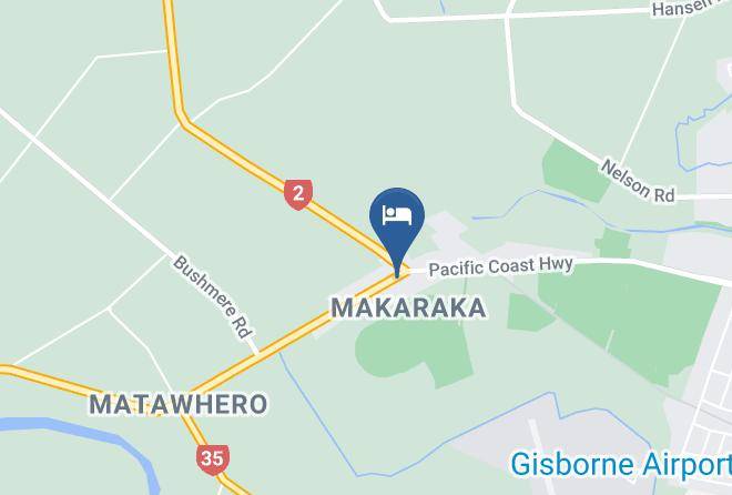 Gisborne - Coastland Motels Maps