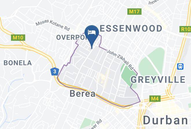 Ethekwini - Coastlands Musgrave Hotel Maps