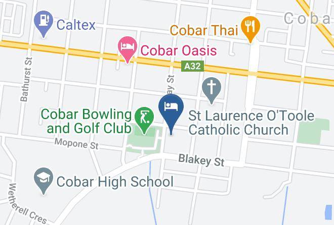Cobar - Cobar Central Motor Inn Maps