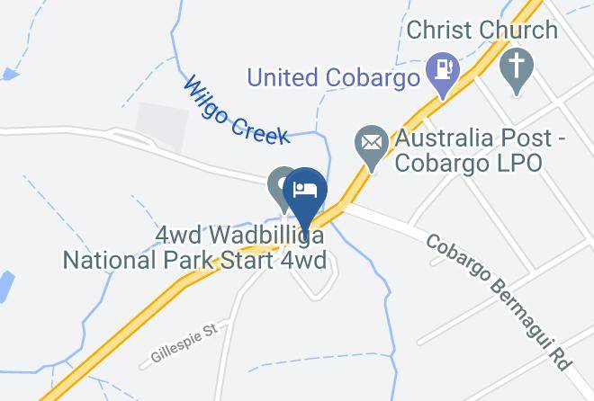 Bega Valley - Cobargo Hotel Maps
