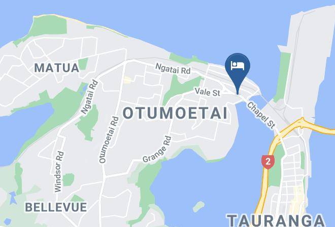 Tauranga - Cobblestone Court Motel Maps