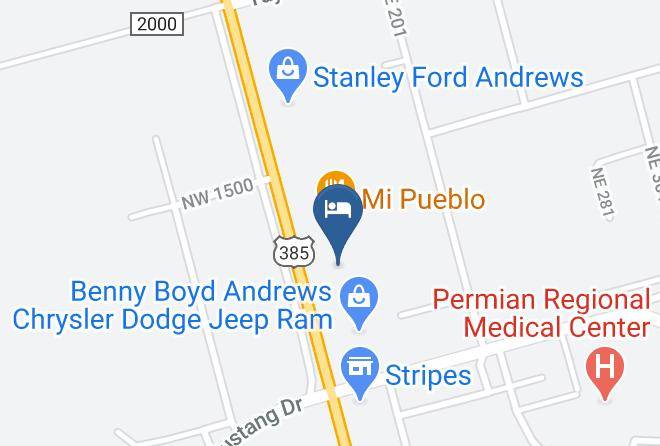 Andrews - Cobblestone Hotel & Suites Andrews Maps